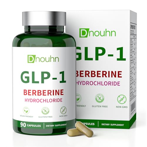 DNOUHN GLP-1 Supplement for Women and Men, GLP Activate Natural Formula, Energy and Overall Health, 90 Capsules