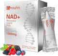 DNOUHN NAD Liquid Supplement 1500mg, Nicotinamide Riboside & Resveratrol with PQQ, NAD Supplement for Women & Men, Boosts Cellular Energy, Anti-Aging, Immune, Focus, 30 Packets