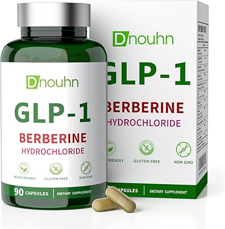 DNOUHN GLP-1 Supplement for Women and Men, GLP Activate Natural Formula, Energy and Overall Health, 90 Capsules